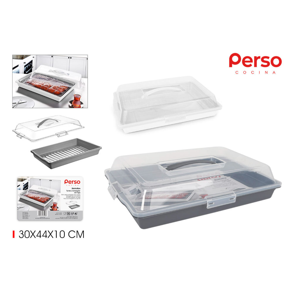PORTA TORTA RETTANGOLARE PERSOPerso