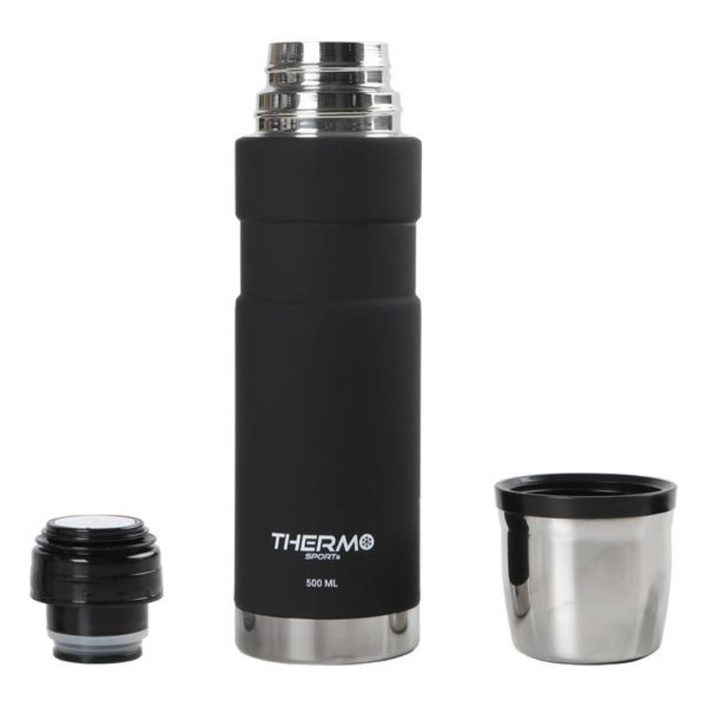 BOTTIGLIA TERMICA - NERO - 500MLThermosport