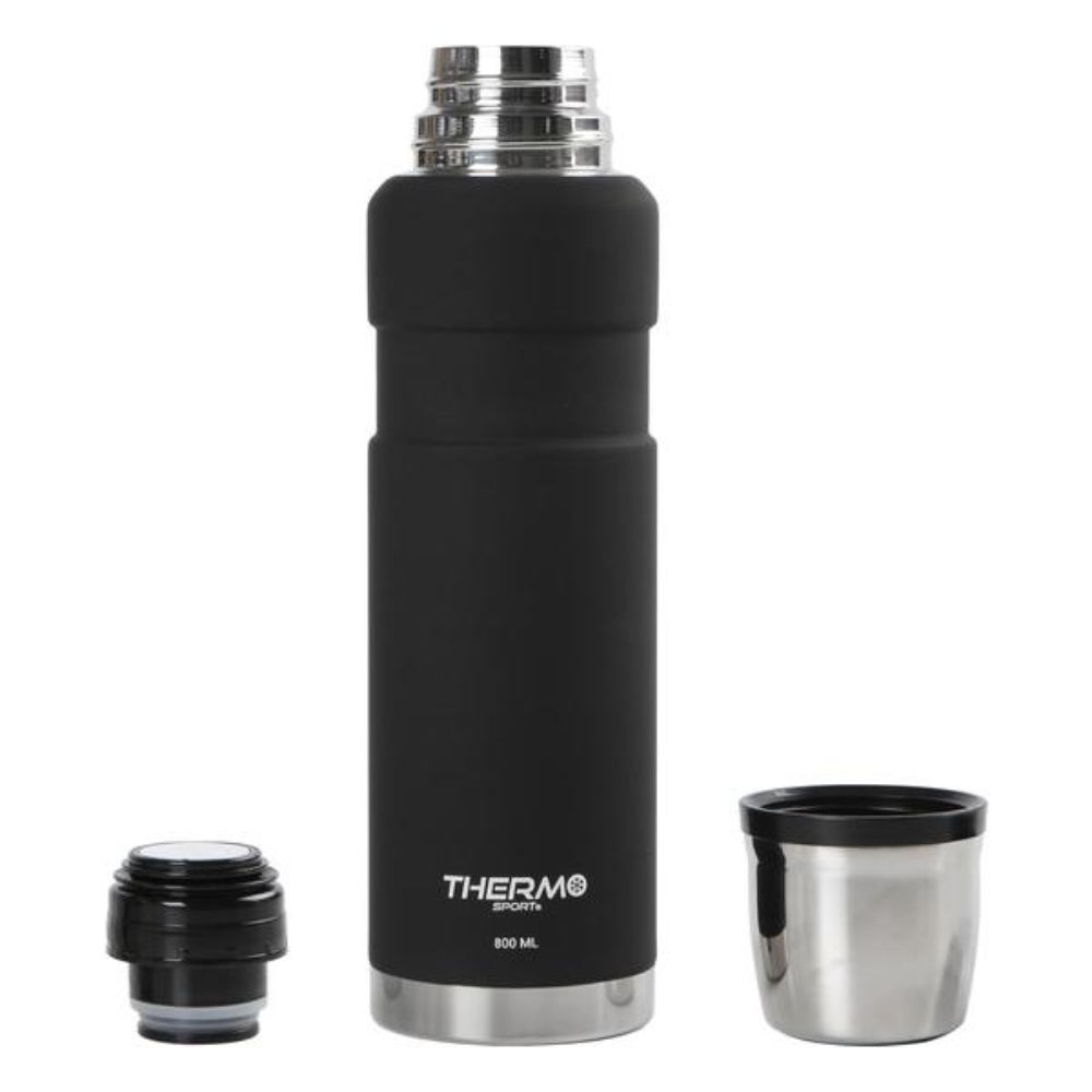 BOTTIGLIA TERMICA - NERO - 800MLThermosport
