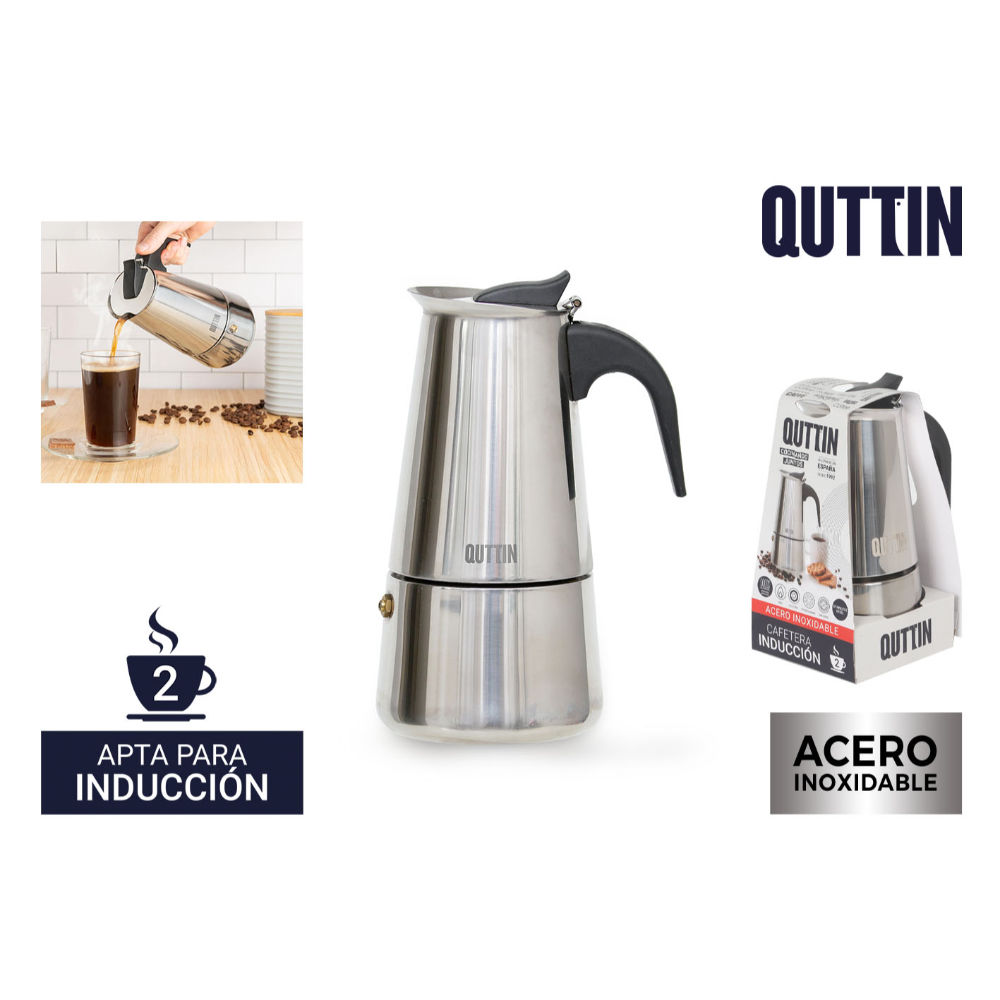 CAFFETTIERA 2 TAZZE INDUZIONE QUTTINQuttin