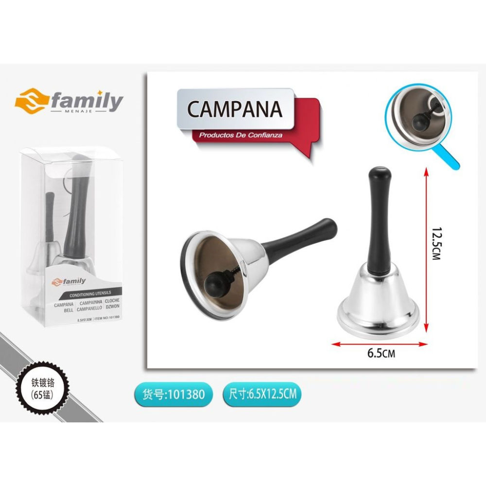 CAMPANELLO 6,5*12,5CMS Family