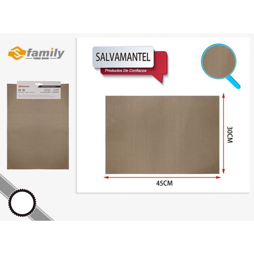 Sfamily Tovaglietta 16377/13 30x45cm - MarroneS Family