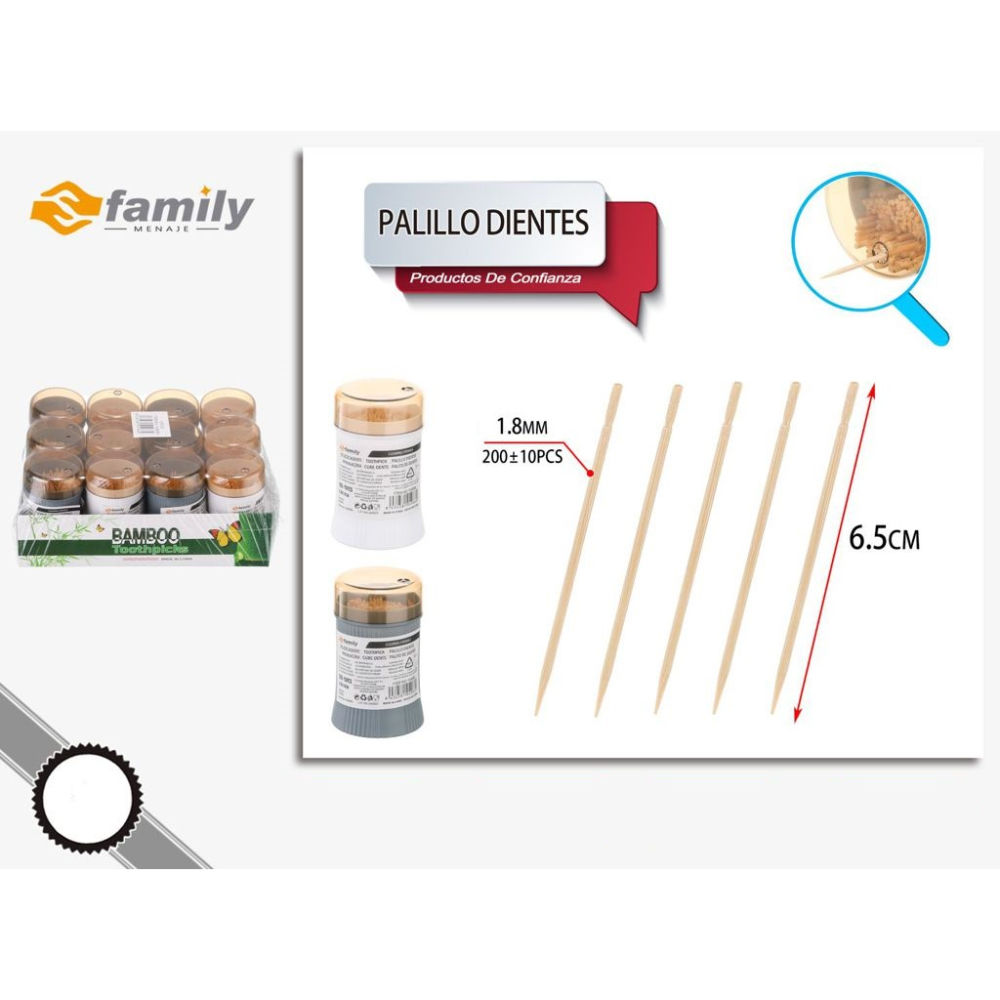 Sfamily Stuzzicadenti - 200pzS Family