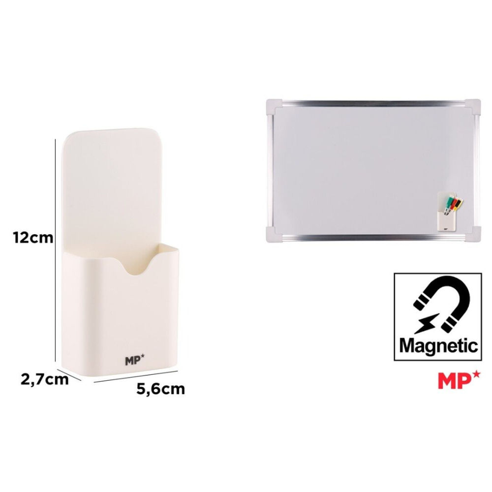 MP PORTAPENNE MAGNETICO - BIANCOMp