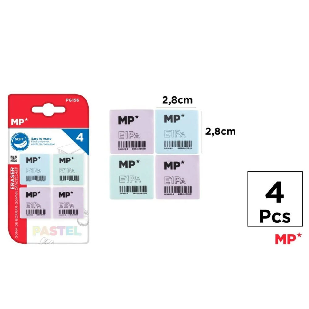 MP GOMMA E1PA PASTEL - 4PZMp