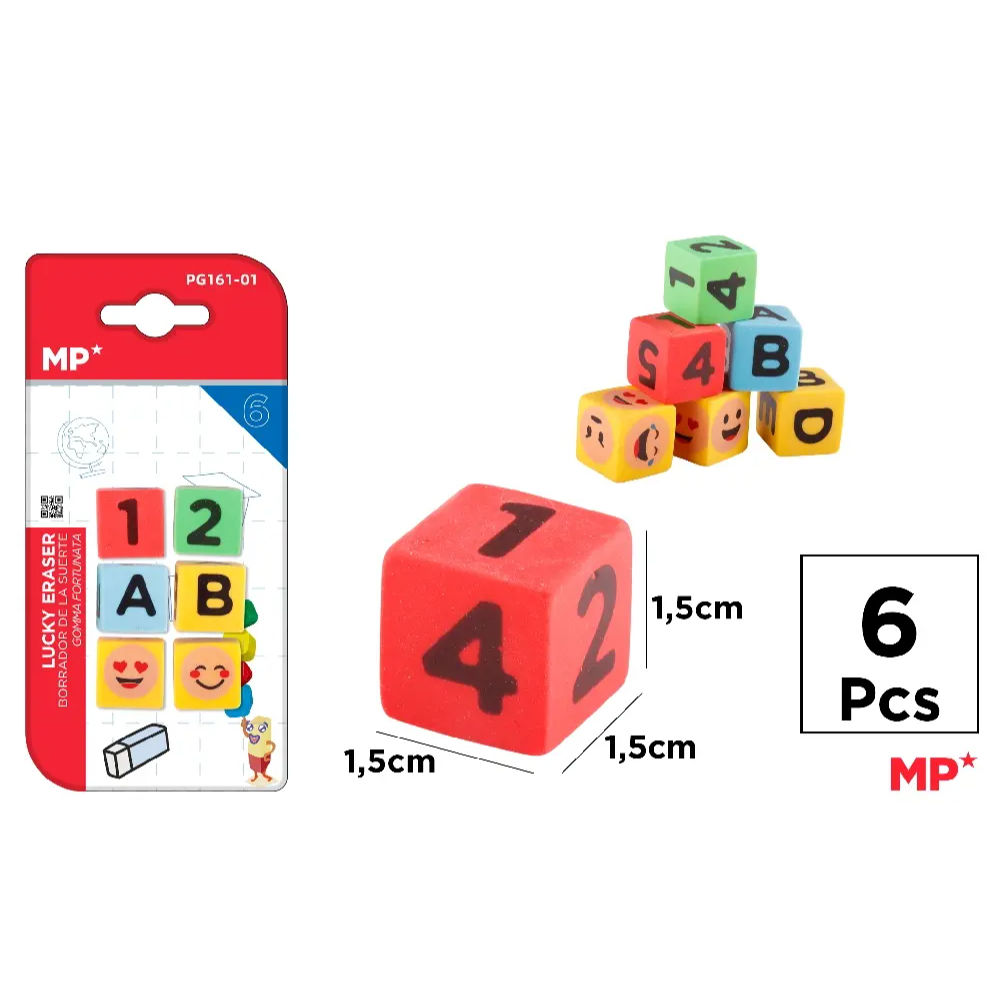 MP GOMMA A DADO N°1 - 6PZMp