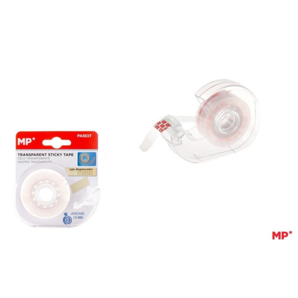 MP NASTRO ADESIVO + DISPENSER 18MMx30MMp