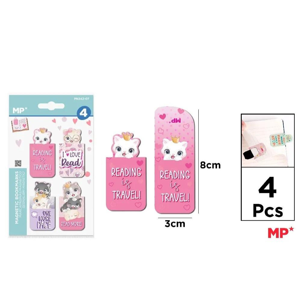 MP SEGNALIBRO MAGNETICO KITTY - 4PZMp