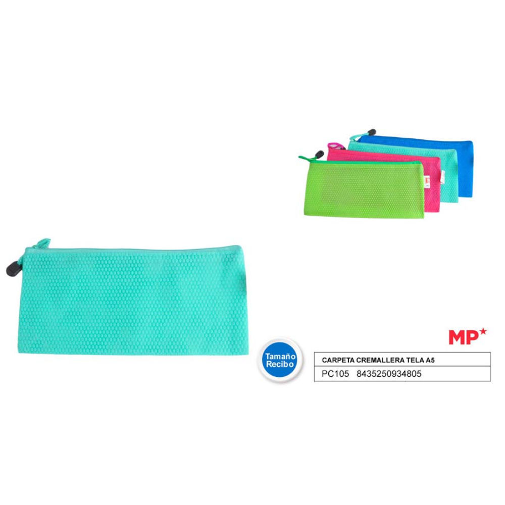 MP BUSTA MULTIUSO IN TESSUTO C/CERNIERA 23.5X12CMMp