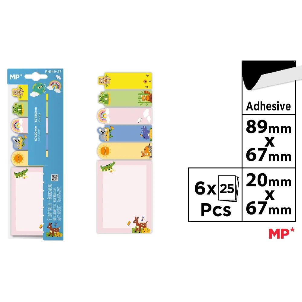 MP SEGNAPAGINE + MEMO STICK - SAFARIMp
