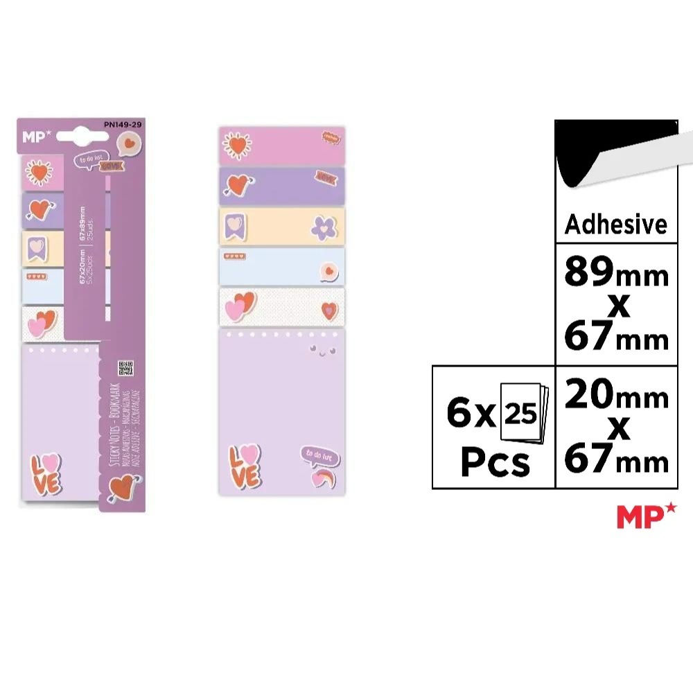 MP SEGNAPAGINE + MEMO STICK - LOVEMp