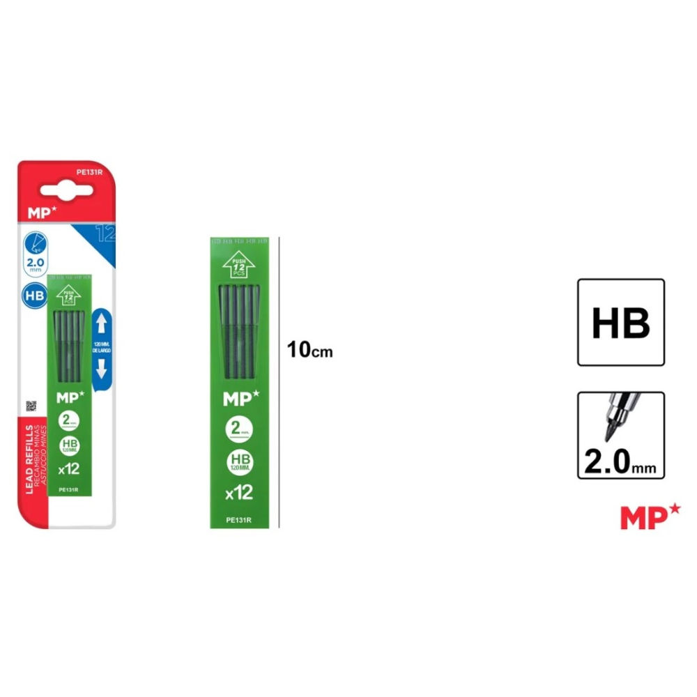 MP MINE HB 2.0MM - 12PZMp