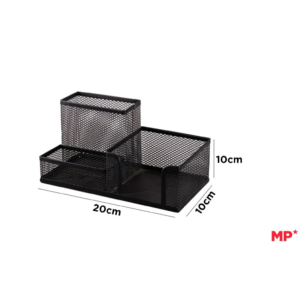 MP ORGANIZER 10x20CM 3 SCOMPARTI - NEROMp