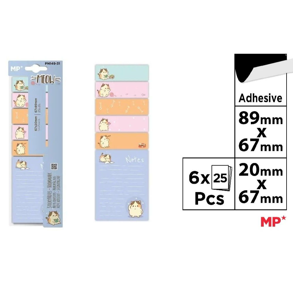 MP SEGNAPAGINE + MEMO STICK - GATTINOMp