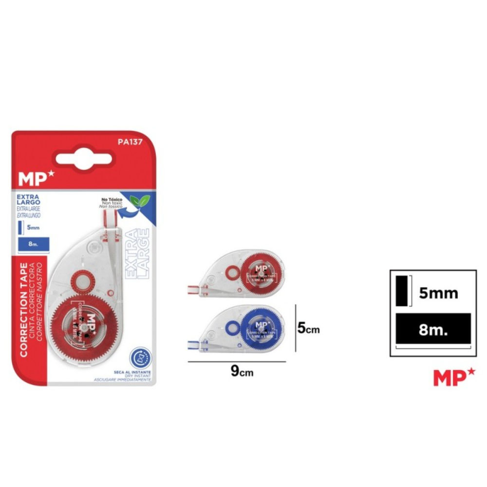 MP CORRETTORE A NASTRO 8M - PA137Mp