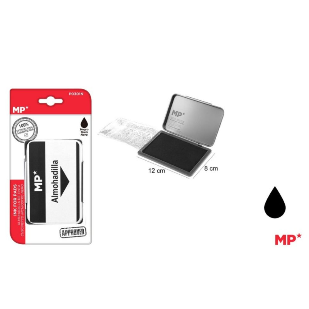 MP TAMPONE PER TIMBRI - NEROMp