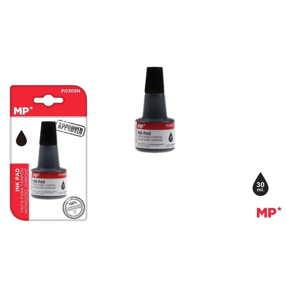 MP INCHIOSTRO PER TIMBRI 30ML - NEROMp