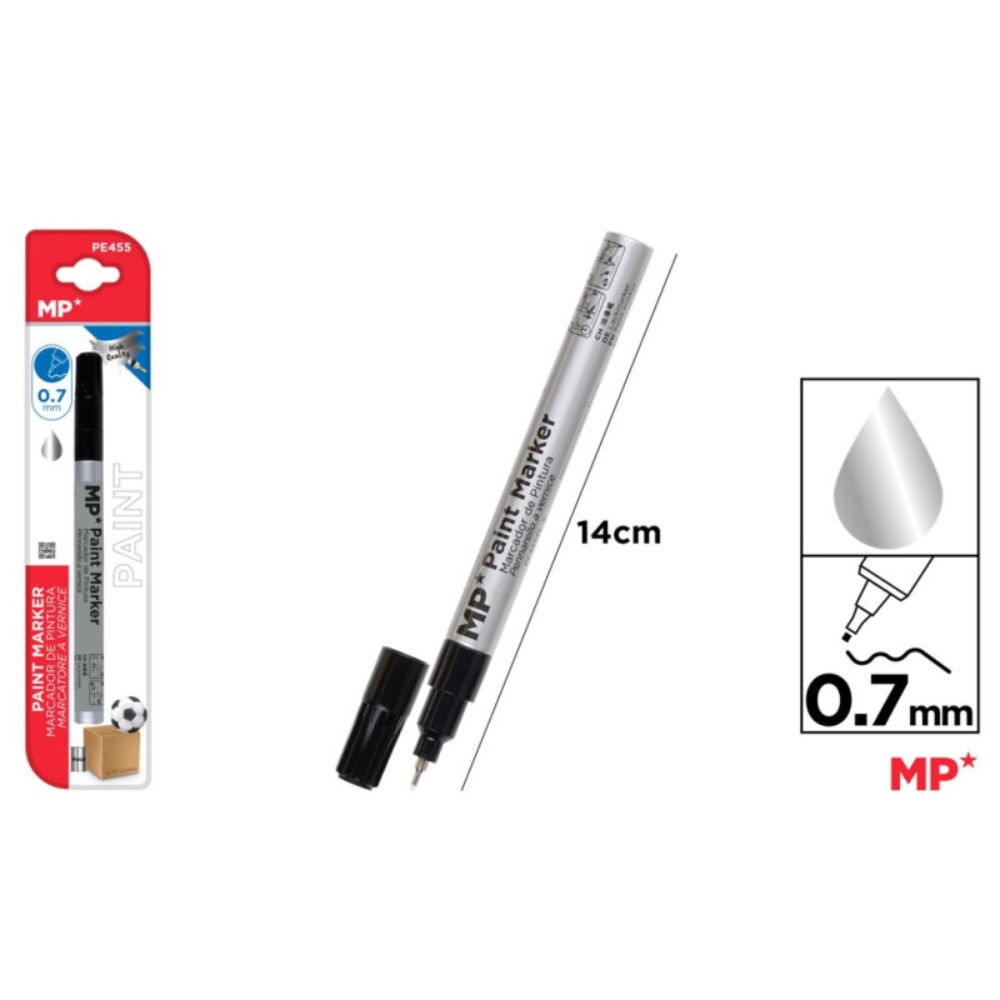 MP MARCATORE A VERNICE 0.7MM - ARGENTOMp