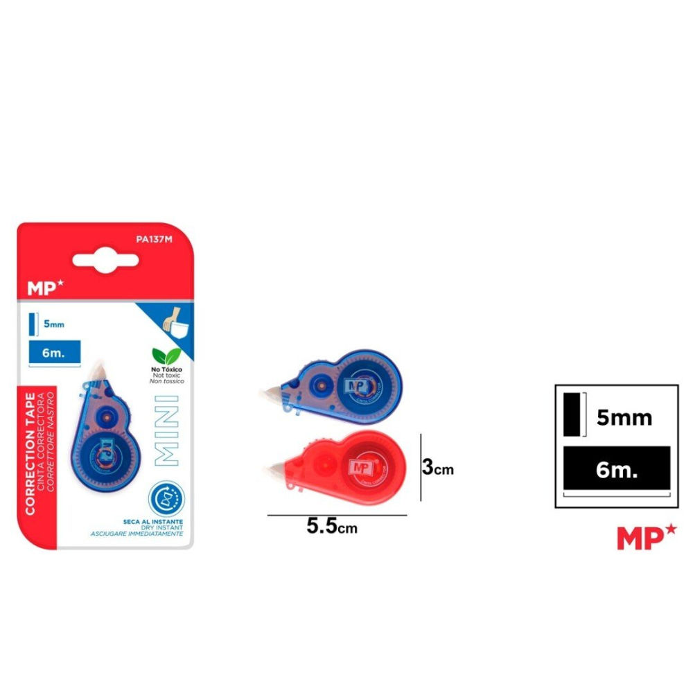 MP MINI CORRETTORE A NASTRO 6M - PA137MMp