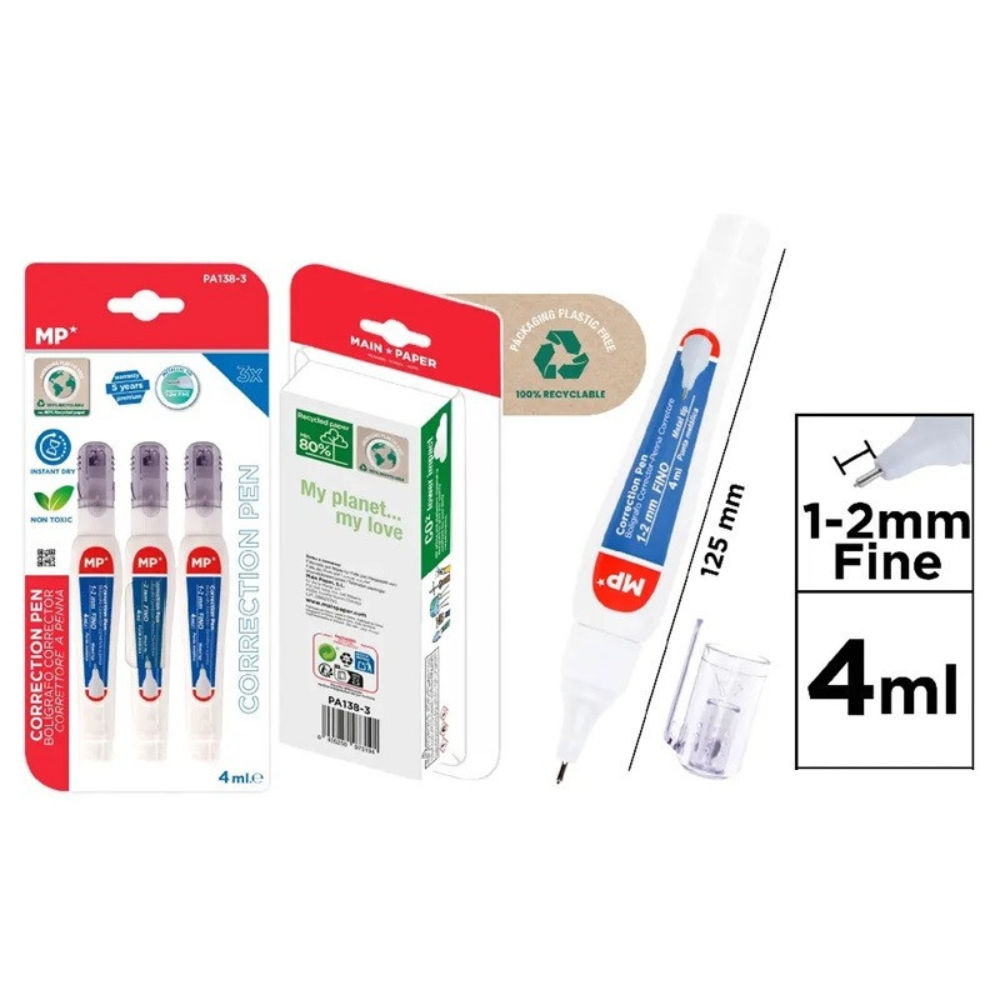 MP CORRETTORE A PENNA 4ML - 3PZMp