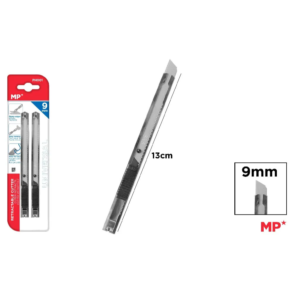 MP TAGLIERINO METALLICA 9MM - 2PZMp