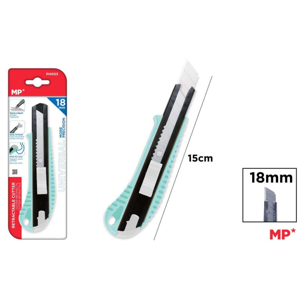 MP TAGLIERINO LAMA 18MM - AZZURROMp