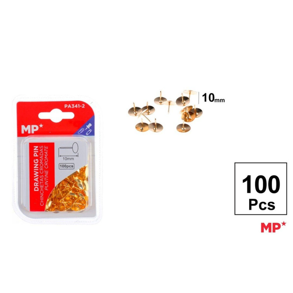 MP PUNTINE DA DISEGNO 10MM ORO - 100PZMp
