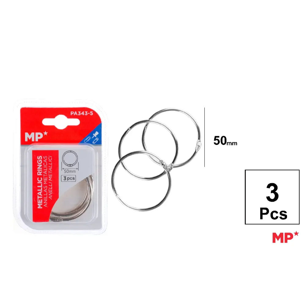 MP ANELLI PER RILEGATURA 50MM - 3PZMp