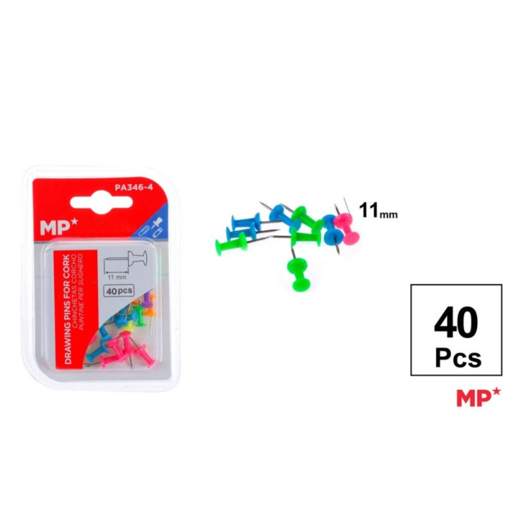 MP PUNTINE 11MM FLUO - 40PZMp