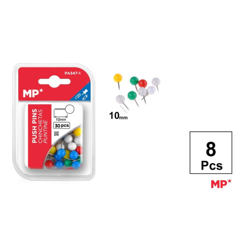 MP PUNTINE A SFERA 10MM COLOR - 30PZMp