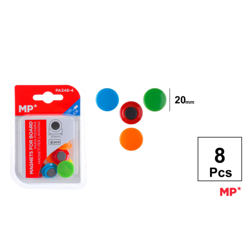 MP MAGNETI ROTONDI 20MM - 8PZMp
