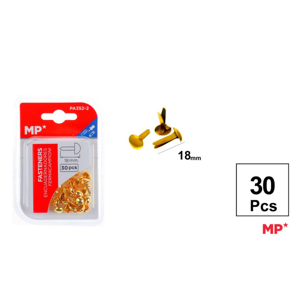 MP FERMACAMPIONI PA352 ORO 18MM 30PZMp