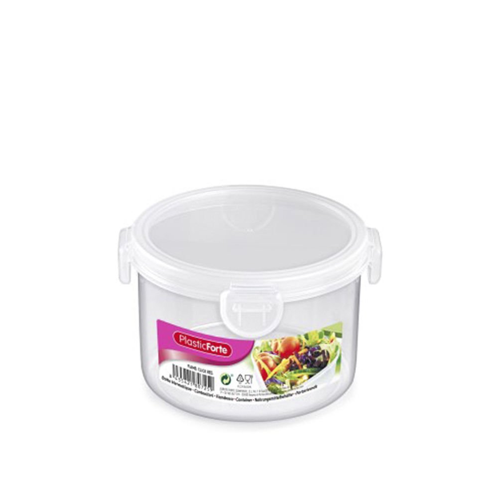 CONTENITORE CLICK TONDO 600 MLPlastic Forte