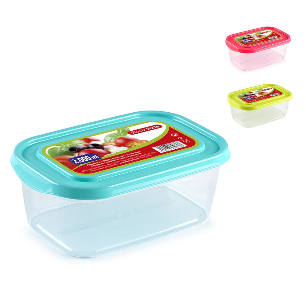 CONTENITORI BASIC RETTANGOLARE 2 LPlastic Forte