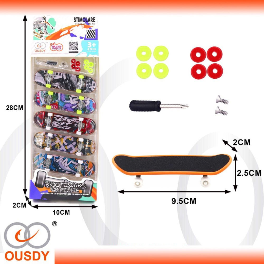 OUSDY SKATEBOARD CON LE DITA 5PZOusdy