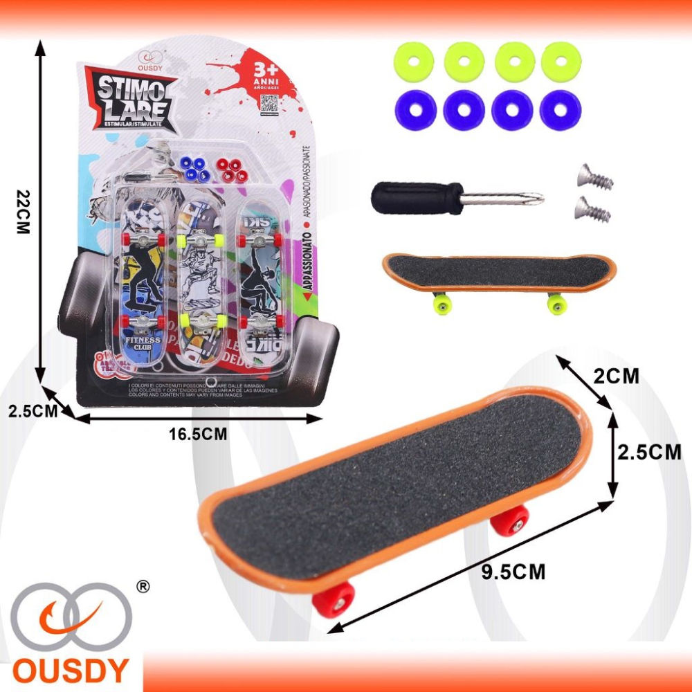 OUSDY SKATEBOARD CON LE DITA 3PZOusdy