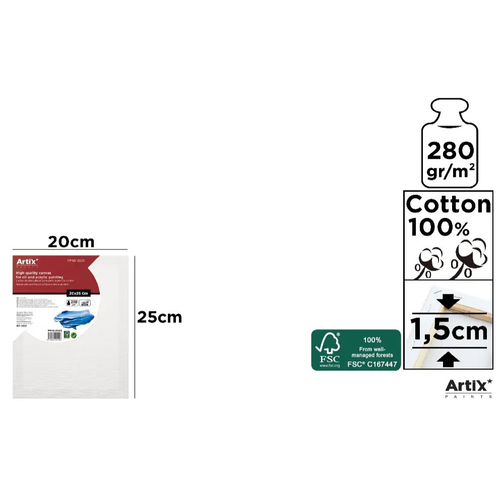 ARTIX TELA 20x25x1,5CMMp