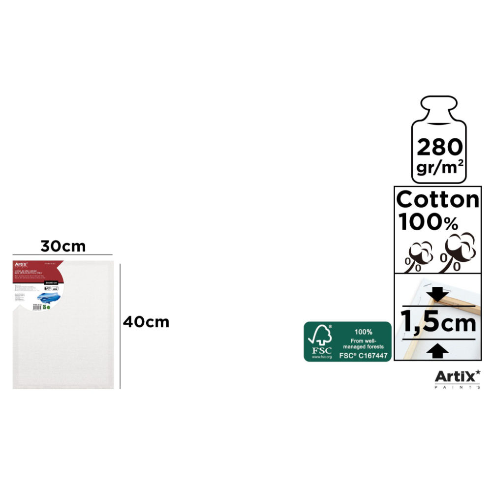ARTIX TELA 30X40X1,5CMArtix