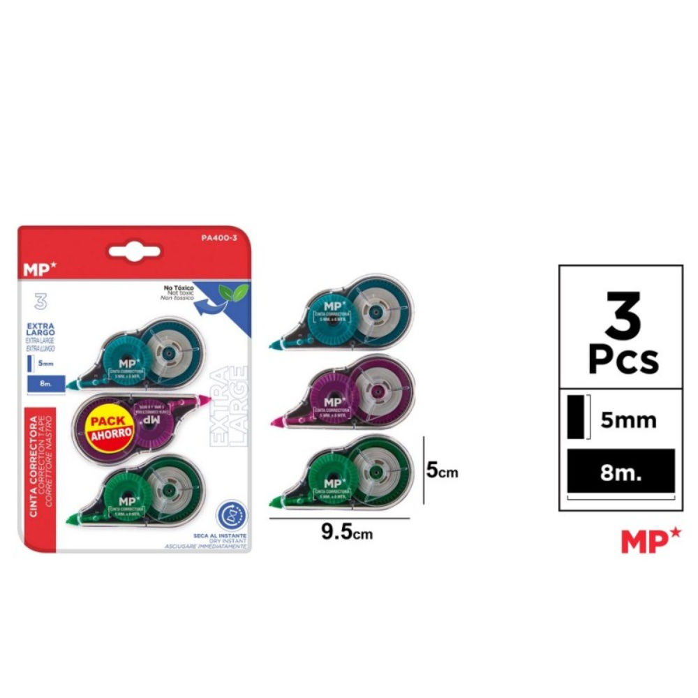 MP CORRETTORE A NASTRO 8M PA400 - 3PZMp
