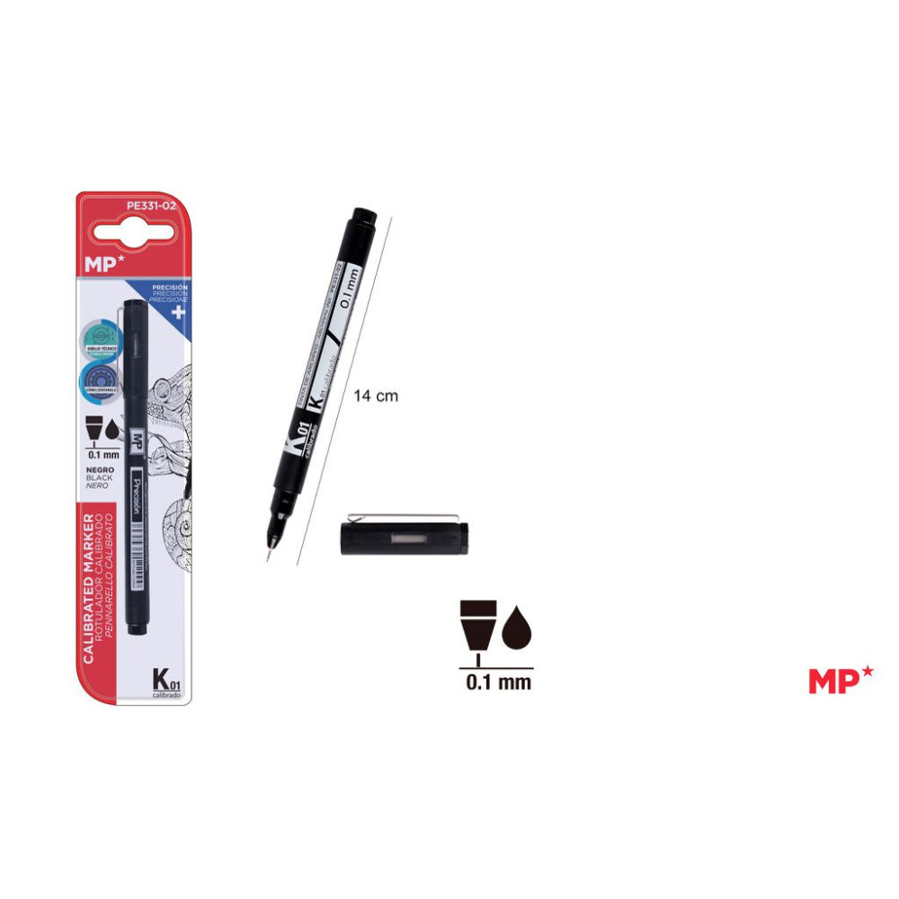 MP PENNARELLO CALIBRATO 0.1MM NEROMp