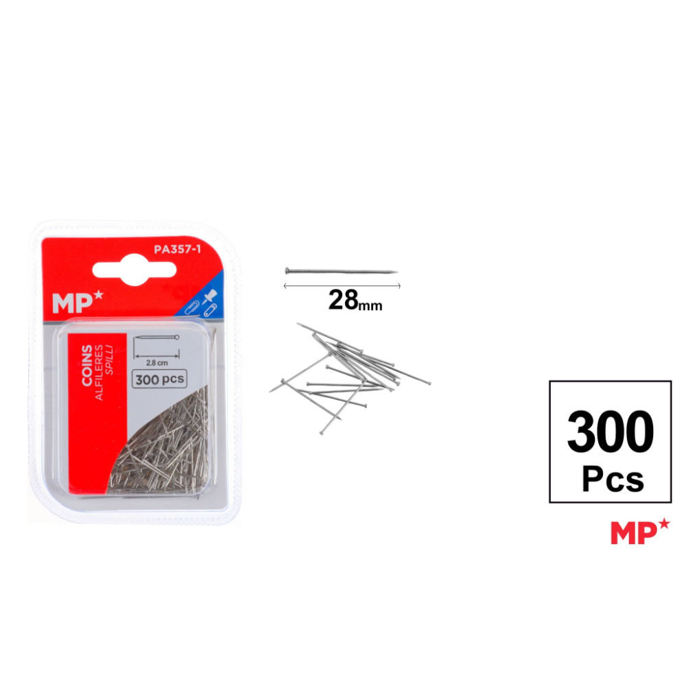 MP SPILLI DA SARTA 28MM - 300PZMp