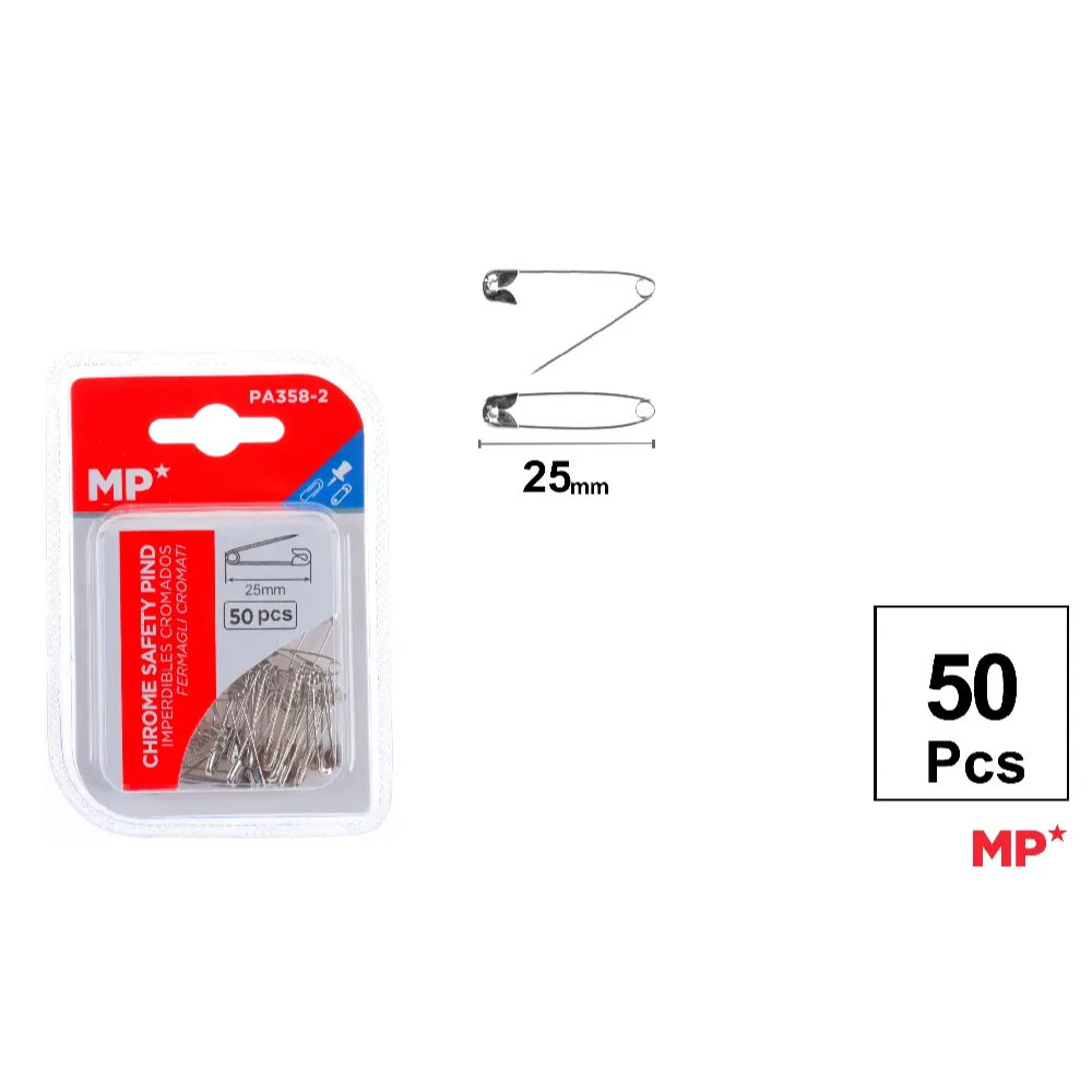MP SPILLI DI SICUREZZA 25MM - 50PZMp