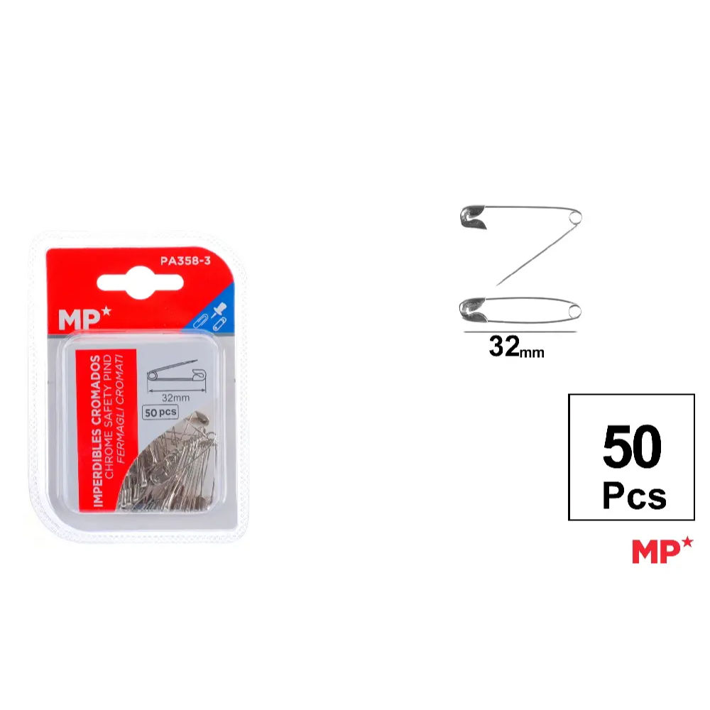 MP SPILLI DI SICUREZZA 32MM - 50PZMp
