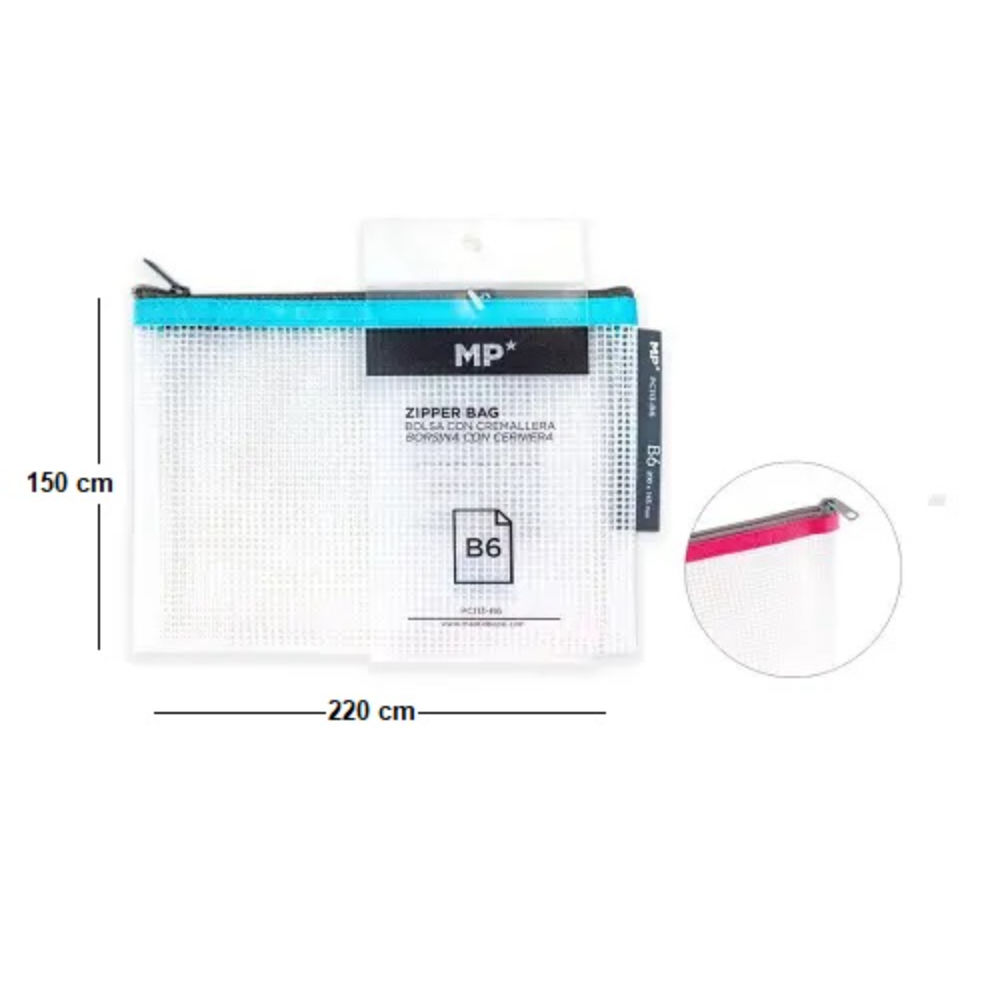 MP BUSTA EVA CHIUSURA ZIP - B6Mp