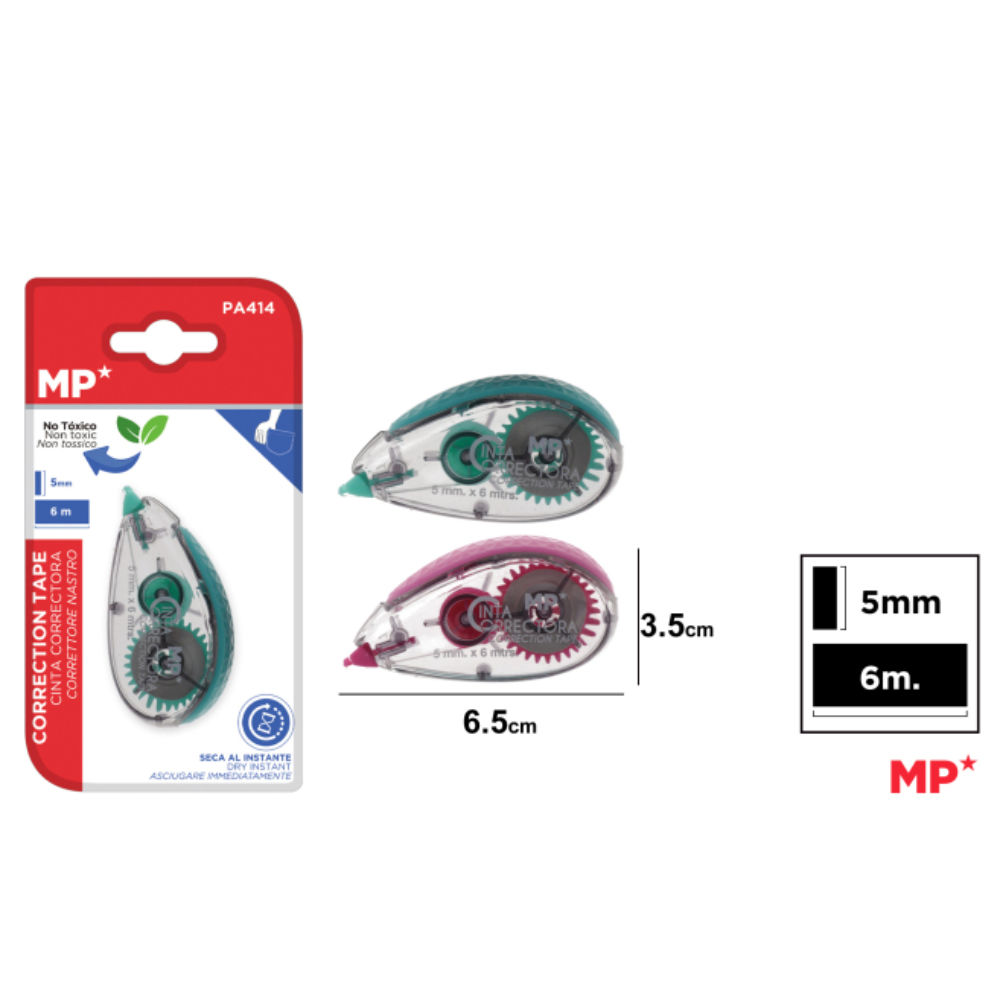 MP CORRETTORE A NASTRO 6M - PA414Mp