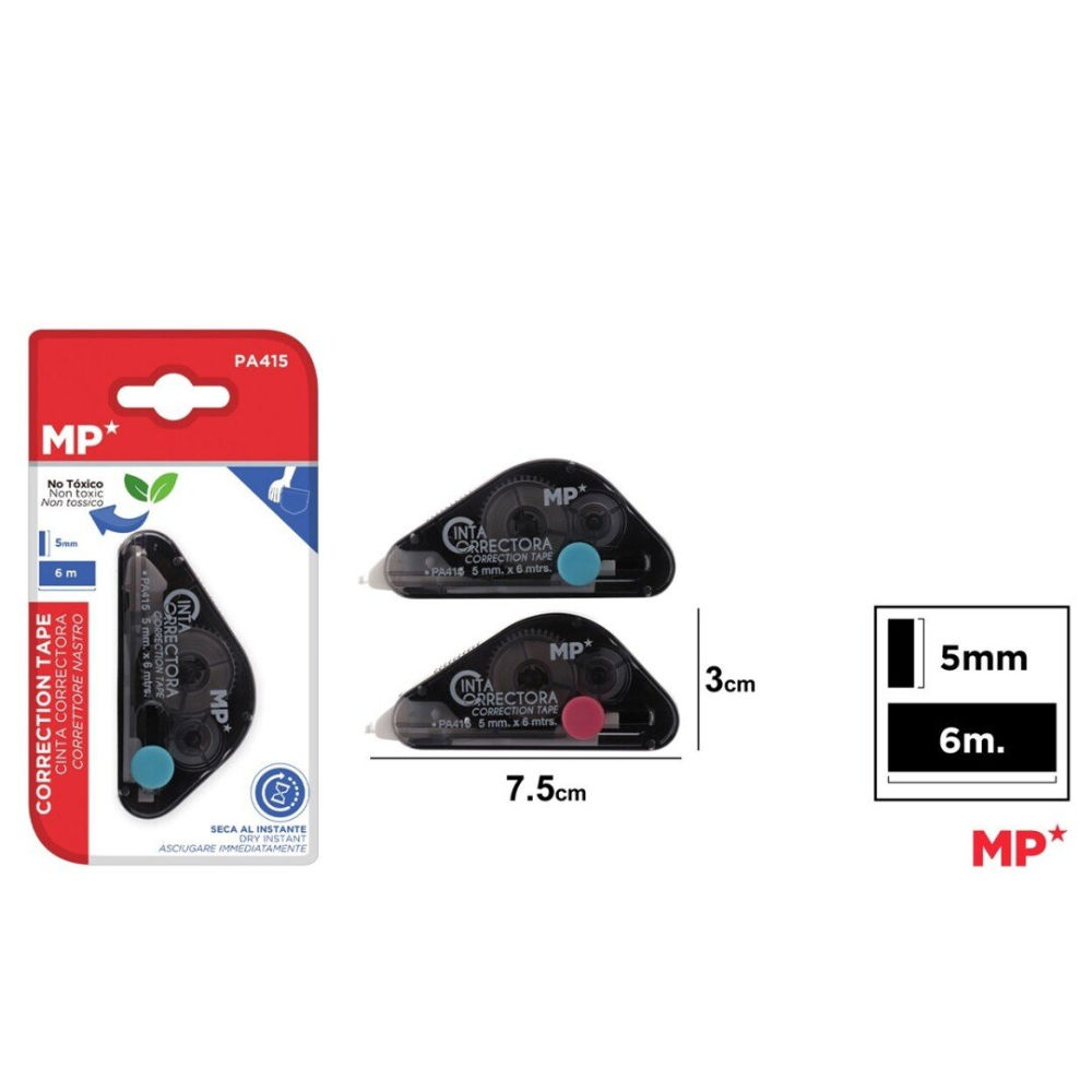 MP CORRETTORE A NASTRO 6M - PA415Mp
