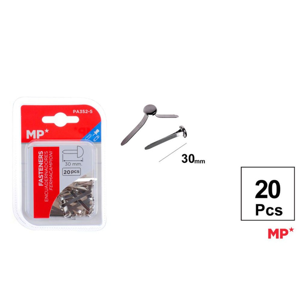 MP FERMACAMPIONI PA352 ARGENTO 30MM 20PZMp