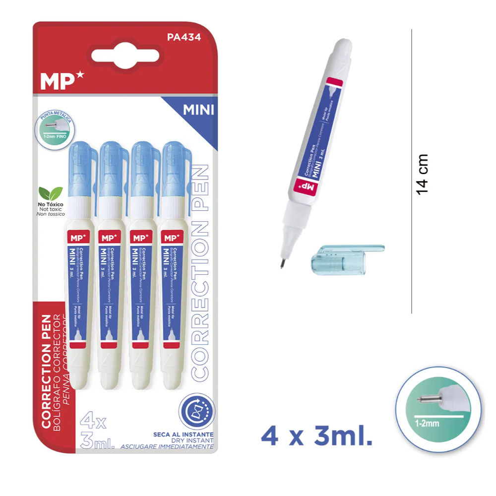 MP MINI CORRETTORE A PENNA 3ML - 4PZMp