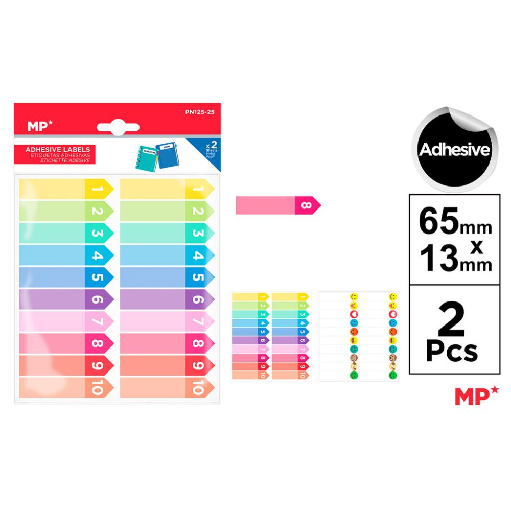 MP ETICHETTE ADESIVE PERSONALIZZABILI 65*20MM FRECMp