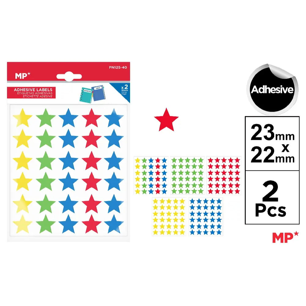 MP STICKERS ADESIVI PN125/40 - STELLAMp
